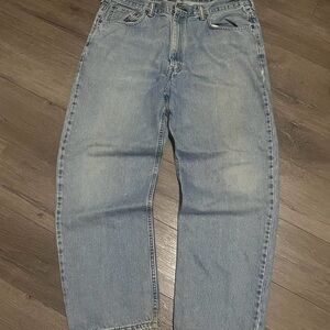 Levi's 550 Men's W38 L30 Relaxed Fit wide leg Stonewash Denim Blue Jeans